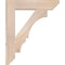 Ekena Millwork Balboa Slat Smooth Bracket, Douglas Fir, 3 1/2"W x 20"D x 24"H BKT04X20X24BOA06SDF - alternate 4